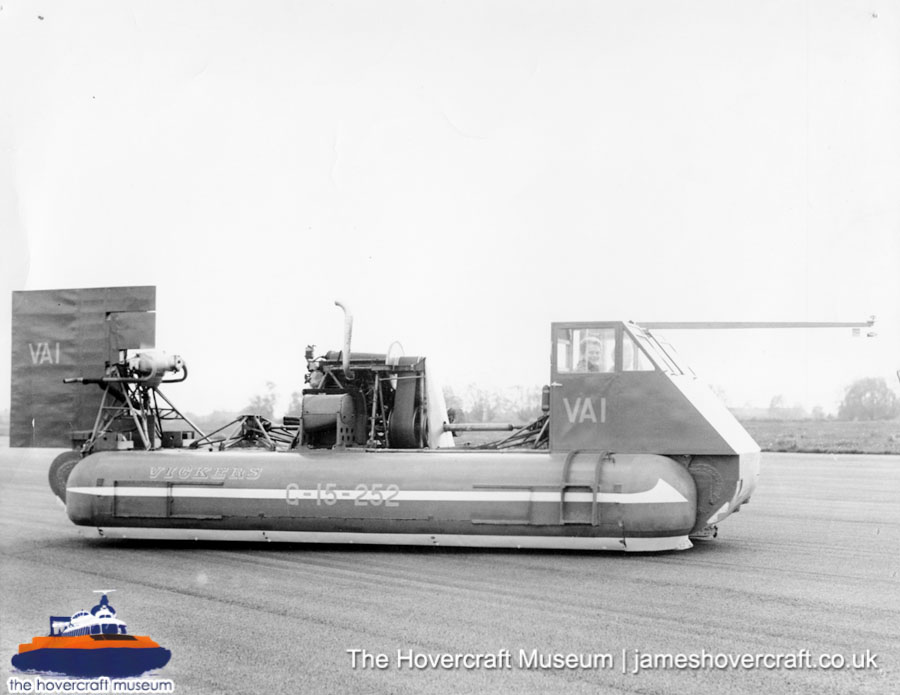 Vickers Hovercraft VA1 -  (credit: The <a href='http://www.hovercraft-museum.org/' target='_blank'>Hovercraft Museum Trust</a>).